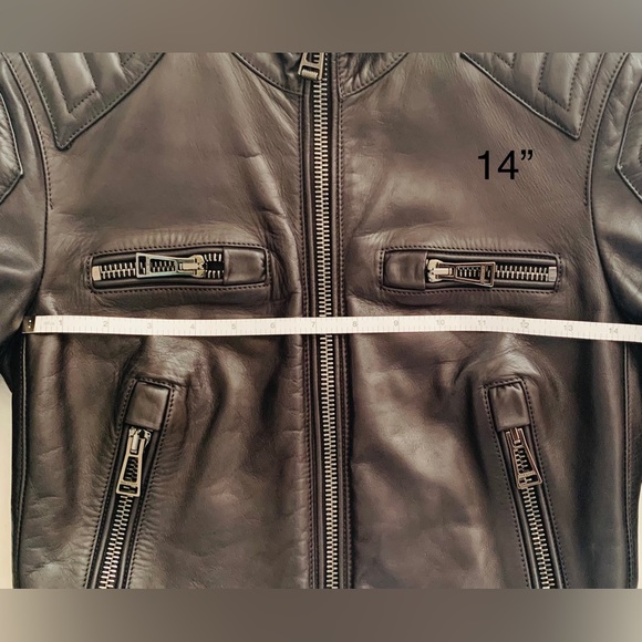 New Without Tag Belstaff Leather Biker Jacket - Picture 6 of 10